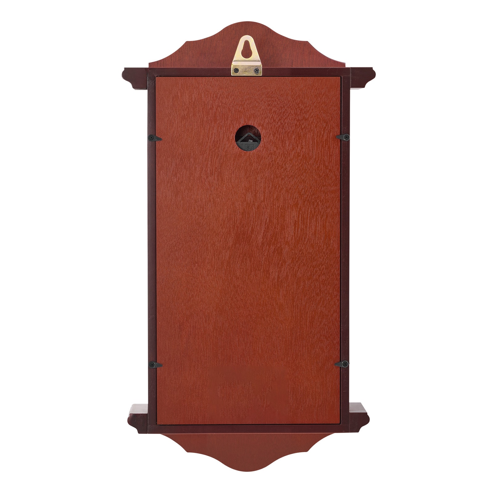 Grandfather Clock Vintage Pendulum Wall Clock 18 In With Quartz Movement_voghion.com